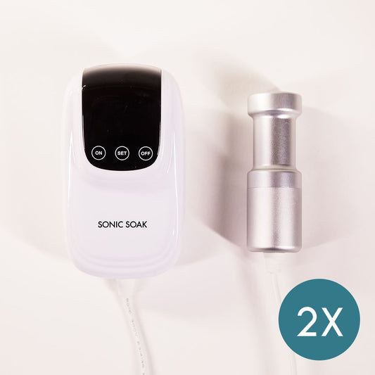 Sonic Soak - Ultrasonic Cleaning Tool (2-Pack) Sonic Soak