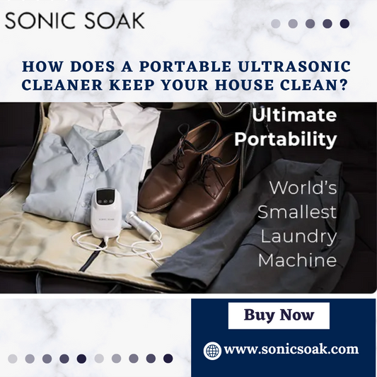 Ultrasonic Portable Cleaner
