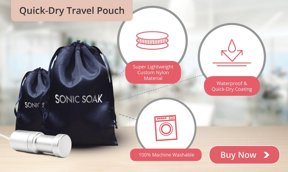Sonic Soak Travel Pouch